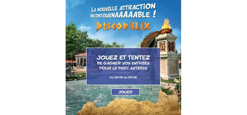 Grand jeu concours Parc Astérix par Carrefour Spectacles