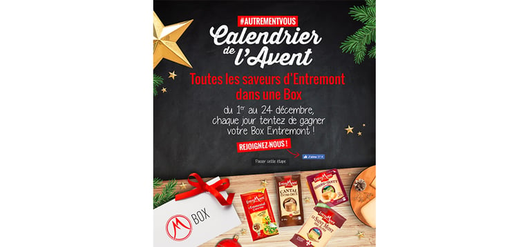 Le grand jeu concours de Noël réalisé par Entremont