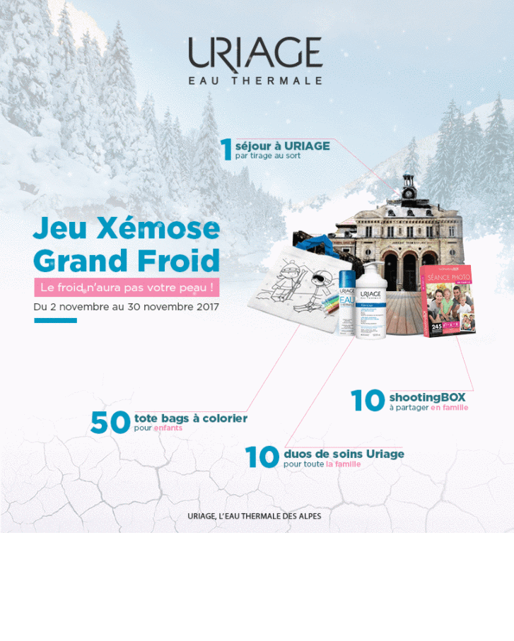 Jeu concours Grand Froid Uriage