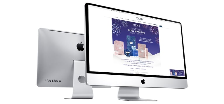 Vivez un noël magique avec Vichy dans un nouveau jeu concours.