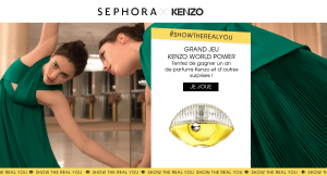 GIF Jeu Kenzo & Sephora nouveau parfum